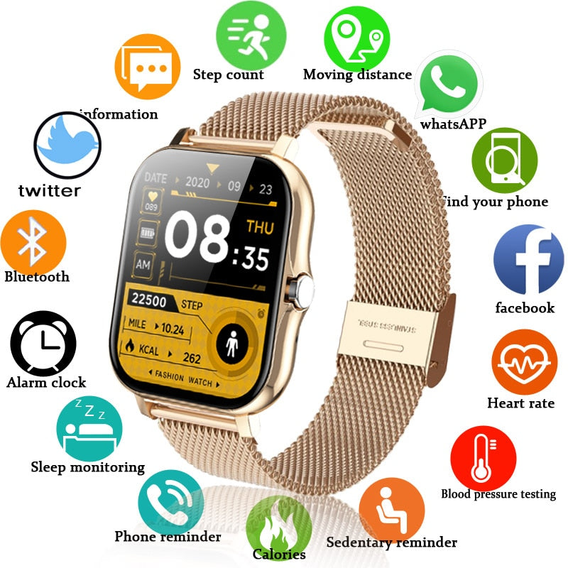 Sport Heart Rate Blood Pressure Waterproof Electronic Bluetooth Call